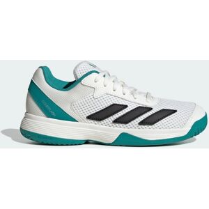 adidas Courtflash Kids Tennis Shoes - White adidas Courtflash Kids Tennis Shoes - White