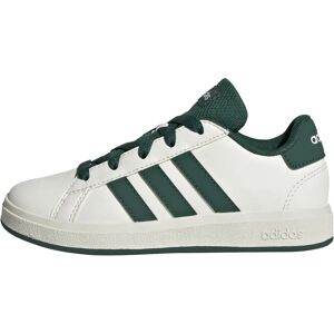 adidas Kids Grand Court Lifestyle Tennis Shoes - White adidas Kids Grand Court Lifestyle Tennis Shoes - White