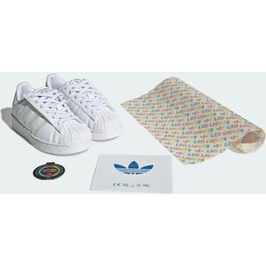 adidas Kids Superstar Led Lights Comfort Closure Elastic Lace Shoes - White adidas Kids Superstar Led Lights Comfort Closure Elastic Lace Shoes - White