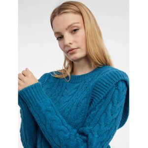 Pulover tricotat albastru ORSAY M - Femeie Pulover tricotat albastru ORSAY M - Femeie