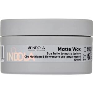 Indola Matte Wax - Haarwax - Sterke fixatie - Matte afwerking Indola Matte Wax - Haarwax - Sterke fixatie - Matte afwerking