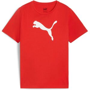 Puma Youth Sportshirt - Regular Fit - Cotton Jersey - Puma Logo - Sportshirt Puma Youth Sportshirt - Regular Fit - Cotton Jersey - Puma Logo - Sportshirt