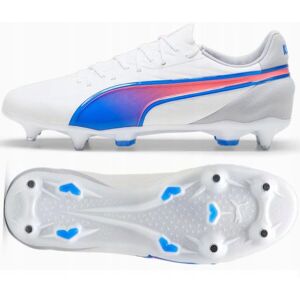 Puma King Match MxSG Unisex Fußballschuhe - Weiß - Größe UK 10.5 Puma King Match MxSG Unisex Fußballschuhe - Weiß - Größe UK 10.5