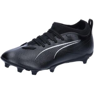 PUMA ULTRA 5 MATCH FG/AG Youth Football Shoes Black White PUMA ULTRA 5 MATCH FG/AG Youth Football Shoes Black White