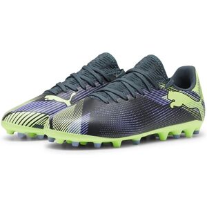 PUMA Future 7 Play MG Kids Football Shoes Hyperlink Blue/Mint - Football Shoes PUMA Future 7 Play MG Kids Football Shoes Hyperlink Blue/Mint - Football Shoes