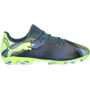 Puma Future 7 Play MG Football Shoes Kids Hyperlink Blue - Soccer Shoe Puma Future 7 Play MG Football Shoes Kids Hyperlink Blue - Soccer Shoe