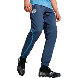 Puma for man. 77758122 MCFC Prematch Woven Trousers blue (S) - Tracksuit bottoms Puma for man. 77758122 MCFC Prematch Woven Trousers blue (S) - Tracksuit bottoms