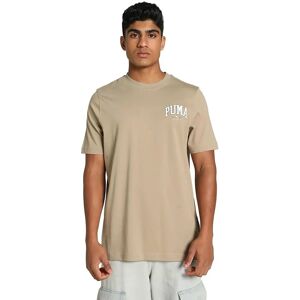 PUMA SQUAD SMALL GRAPHIC TEE - Unisex, Brown, XXL - T-Shirt PUMA SQUAD SMALL GRAPHIC TEE - Unisex, Brown, XXL - T-Shirt