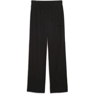 PUMA ESS ELEVATED High-Waist Straight Leg Pants - Pants PUMA ESS ELEVATED High-Waist Straight Leg Pants - Pants