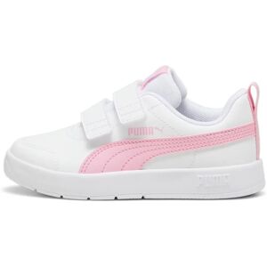 Puma Kinders Unisex Courtflex V3 Sneakers - Weiß - Größe UK 1 Puma Kinders Unisex Courtflex V3 Sneakers - Weiß - Größe UK 1