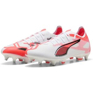 PUMA Ultra 5 Match MxSG - White/Red - Football Shoes PUMA Ultra 5 Match MxSG - White/Red - Football Shoes