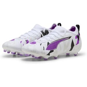 Puma Ultra Match White/Purple Junior Football Boots - 3 Puma Ultra Match White/Purple Junior Football Boots - 3