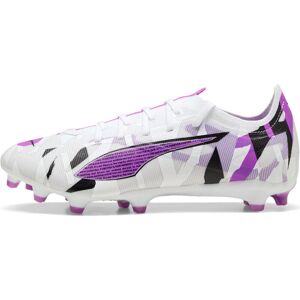 Puma Ultra Match Firm Ground Football Boots - White/Purple - 8 Puma Ultra Match Firm Ground Football Boots - White/Purple - 8