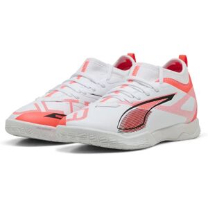 PUMA Ultra 5 Match IT Kids Futsal Shoes - White PUMA Ultra 5 Match IT Kids Futsal Shoes - White