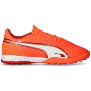 PUMA KING MATCH TT Football Shoes - Glowing Red White Fire PUMA KING MATCH TT Football Shoes - Glowing Red White Fire
