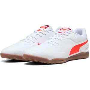 PUMA TRUCO III Indoor Soccer Shoes - White, Red, Blue, Black PUMA TRUCO III Indoor Soccer Shoes - White, Red, Blue, Black
