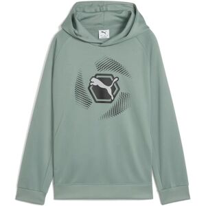 PUMA Active Sports Graphic Poly Hoodie Green Moon - Hoodie PUMA Active Sports Graphic Poly Hoodie Green Moon - Hoodie