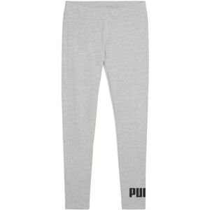 PUMA ESS No. 1 Logo Leggings - Leggings, Gray, XS, Tight fit PUMA ESS No. 1 Logo Leggings - Leggings, Gray, XS, Tight fit