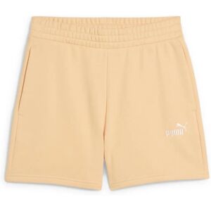 PUMA ESS Small No. 1 Logo 5'' Hochgeschnittene Shorts Damen - Sporthose PUMA ESS Small No. 1 Logo 5'' Hochgeschnittene Shorts Damen - Sporthose