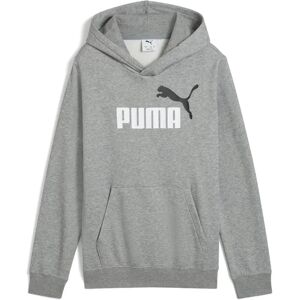 Puma Kids Hoodie - ESS 2 COLOR No. 1 Logo - Medium Gray Heather - Hoodie Puma Kids Hoodie - ESS 2 COLOR No. 1 Logo - Medium Gray Heather - Hoodie
