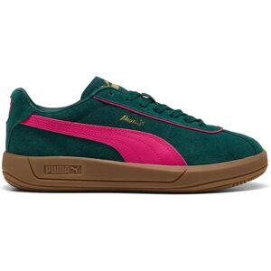 Puma Club Klassika - Donkergroen & Roze Sneakers Puma Club Klassika - Donkergroen & Roze Sneakers