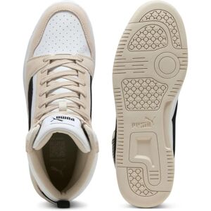 PUMA Rebound v6 SD Sneakers - alpine snow, schwarz-weiß, puma schwarz - Sneaker PUMA Rebound v6 SD Sneakers - alpine snow, schwarz-weiß, puma schwarz - Sneaker