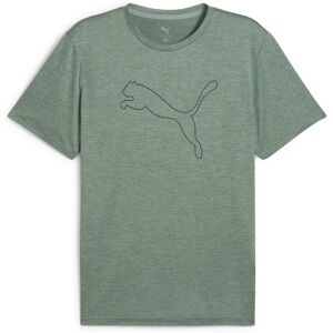 PUMA TAD ESSENTIALS Grüner Mond Heather Performance-T-Shirt PUMA TAD ESSENTIALS Grüner Mond Heather Performance-T-Shirt