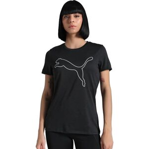 Puma Damen Sportshirt - Heather Logo Tee - Sportshirt Puma Damen Sportshirt - Heather Logo Tee - Sportshirt