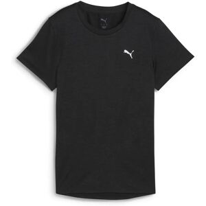 Puma Damen Sportshirt - W TAD ESSENTIAL Heather Tee - Schwarz Puma Damen Sportshirt - W TAD ESSENTIAL Heather Tee - Schwarz