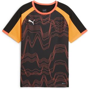 Puma Black Junior Graphic Football Jersey - All-over print, dryCELL tech, V-neck Puma Black Junior Graphic Football Jersey - All-over print, dryCELL tech, V-neck