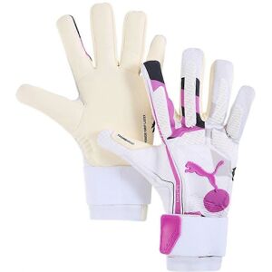 Puma Ultra Ultimate Forever Hybrid Goalkeeper Gloves - White/Purple - 9 Puma Ultra Ultimate Forever Hybrid Goalkeeper Gloves - White/Purple - 9