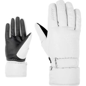 Ziener KISAR AS White Women's Ski Gloves - Ski Gloves Ziener KISAR AS White Women's Ski Gloves - Ski Gloves