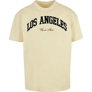 Żółta Oversized College T-shirt Mister Tee - T-shirt Żółta Oversized College T-shirt Mister Tee - T-shirt