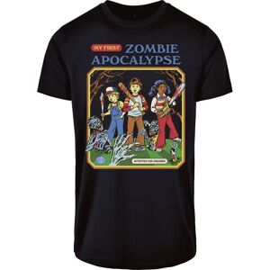 Steven Rhodes My First Zombie Apocalypse T-paita lyhythihaisena - Miehet Steven Rhodes My First Zombie Apocalypse T-paita lyhythihaisena - Miehet