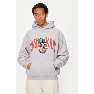 Karl Kani - OG Eagle Print Oversized Hoodie - Grau - M - Hoodie Karl Kani - OG Eagle Print Oversized Hoodie - Grau - M - Hoodie