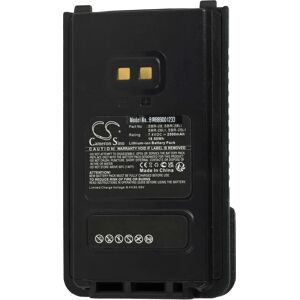 vhbw Yaesu Battery Replacement - 2500mAh, 7.4V, Black - Battery vhbw Yaesu Battery Replacement - 2500mAh, 7.4V, Black - Battery