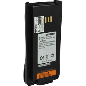vhbw Hytera Battery Replacement - 2000mAh - Black - Radio Battery vhbw Hytera Battery Replacement - 2000mAh - Black - Radio Battery