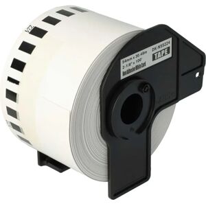 vhbw Label Roll with Holder - Compatible with Brother P-Touch QL-580N, QL-710W, QL-570, QL-700 - Label Roll vhbw Label Roll with Holder - Compatible with Brother P-Touch QL-580N, QL-710W, QL-570, QL-700 - Label Roll