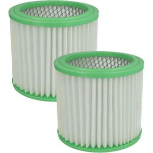 vhbw 2x Pleated Vacuum Filter - Compatible with Parkside PAS 500 Series vhbw 2x Pleated Vacuum Filter - Compatible with Parkside PAS 500 Series