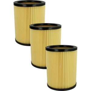 Hwbw 3x Pleated Vacuum Filter - Vacuum Cleaner Replacement - Black/Yellow Hwbw 3x Pleated Vacuum Filter - Vacuum Cleaner Replacement - Black/Yellow