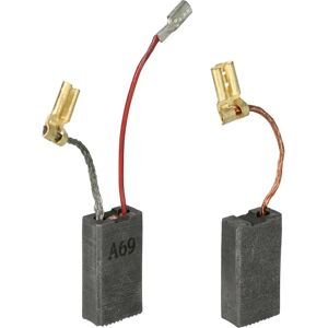 vhbw Balai de charbon 23x12,3x6,2mm - Pièce de rechange outil électrique vhbw Balai de charbon 23x12,3x6,2mm - Pièce de rechange outil électrique
