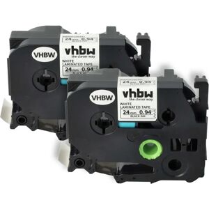 vhbw 2x Label Tape Cassette - Compatible with Brother P-Touch PT-2500PC, PT-2600, PT-2610, PT-2700 - Label Printer vhbw 2x Label Tape Cassette - Compatible with Brother P-Touch PT-2500PC, PT-2600, PT-2610, PT-2700 - Label Printer