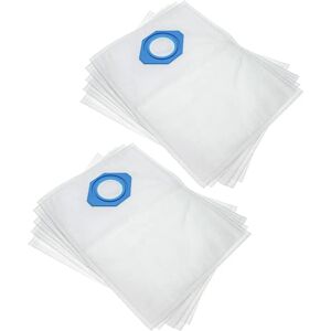 VHBW - 10x Vacuum Cleaner Bag - White - Vacuum Cleaner Bag VHBW - 10x Vacuum Cleaner Bag - White - Vacuum Cleaner Bag