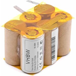 vhbw Batterie de remplacement Black & Decker ACN-DE7.2 - Capacité élevée NiMH vhbw Batterie de remplacement Black & Decker ACN-DE7.2 - Capacité élevée NiMH