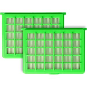 VHBW 2x Vacuum Cleaner Filter Replacement - HEPA Filter Green White VHBW 2x Vacuum Cleaner Filter Replacement - HEPA Filter Green White