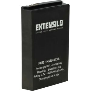 EXTENSILO Motorola Akku - 2000mAh Li-Polymer Radiobatterie EXTENSILO Motorola Akku - 2000mAh Li-Polymer Radiobatterie