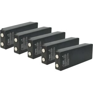 Vhbw - Palfinger Battery Replacement 5x - Industrial Remote - Black Vhbw - Palfinger Battery Replacement 5x - Industrial Remote - Black