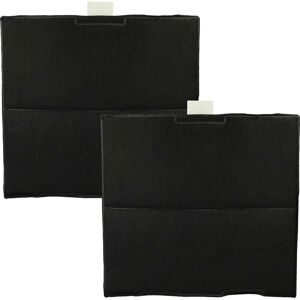 vhbw 2x Activated Carbon Filter for Range Hood - Black/White vhbw 2x Activated Carbon Filter for Range Hood - Black/White