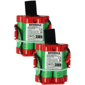 EXTENSILO 2x Batería para Husqvarna Automower 308X 2013 - Batería para Husqvarna Automower EXTENSILO 2x Batería para Husqvarna Automower 308X 2013 - Batería para Husqvarna Automower