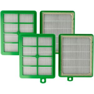 vhbw 4x Vacuum Cleaner Filters - Compatible with AEG Electrolux HEPA Filters vhbw 4x Vacuum Cleaner Filters - Compatible with AEG Electrolux HEPA Filters